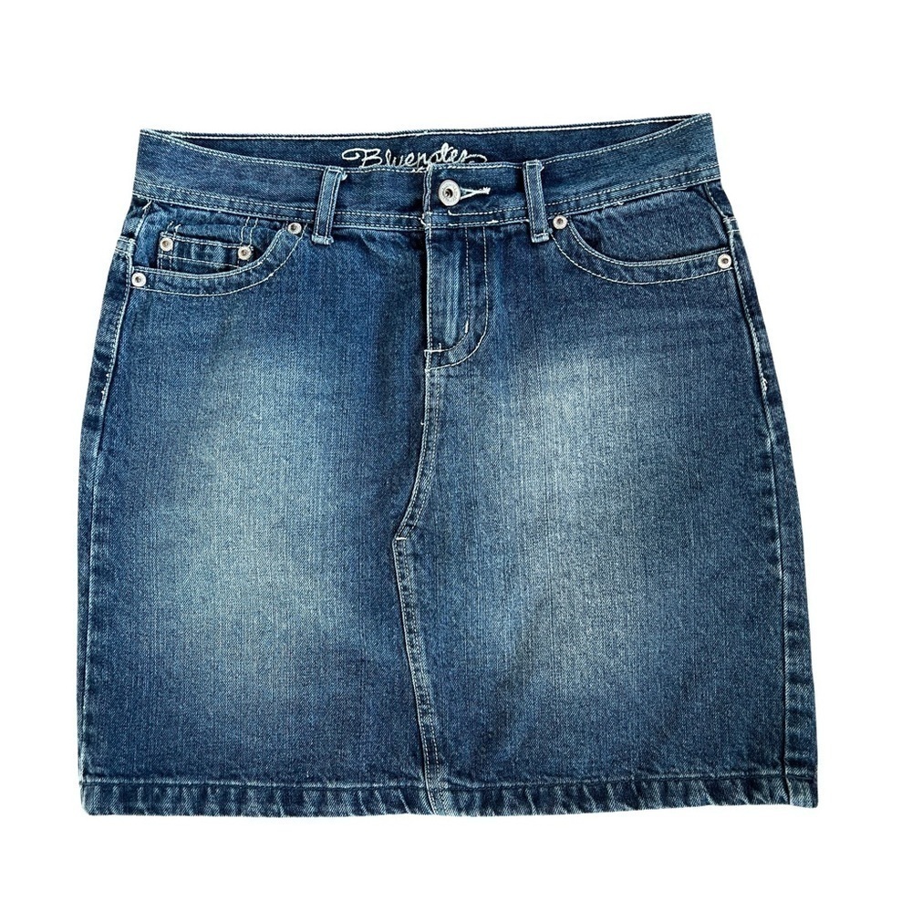 Vintage 90s Classic Jean Mini Skirt Size 27